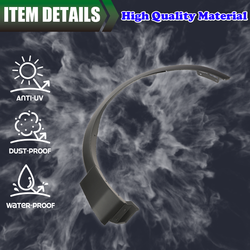 Solid Spare Fit For 2011-2015 Ford Explorer Front Right Fender Flare Wheel Well Arch Molding