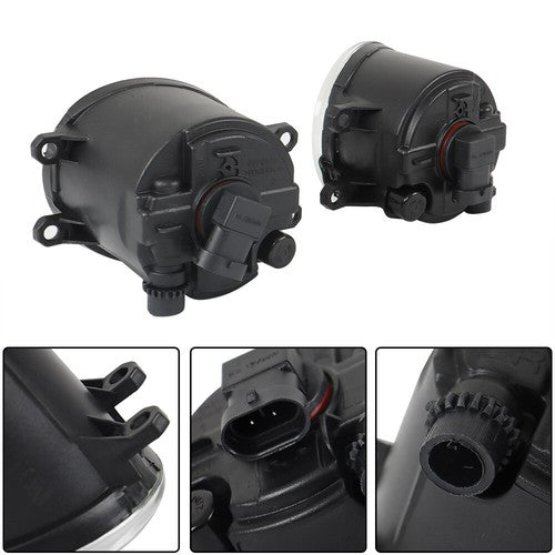 Solid Spare Fit For Toyota Camry 2007-2009 Front Fog Lights Lamps+Bezel+Switch Kit Clear New