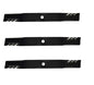 Solid Spare (3) Oregon G6 396-734 Blades for John Deere 60" F910 - F935 F1145 Front Mount