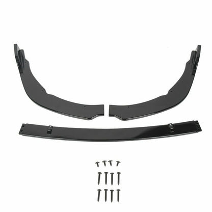 Solid Spare Front Bumper Lip Fit 2018-2020 Toyota Camry SE/XSE Glossy Black