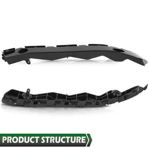 Solid Spare Fit For 2011-2020 Toyota Sienna Front Bumper Cover Retainer Brackets Pair