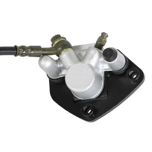 Solid Spare Rear Hydraulic Brake Caliper Assembly + Disc Rotor Kit For ATV Go-kart Fast Ship