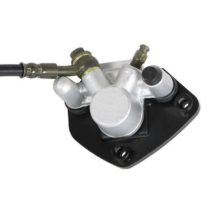 Solid Spare Rear Hydraulic Brake Caliper Assembly + Disc Rotor Kit For ATV Go-kart Fast Ship