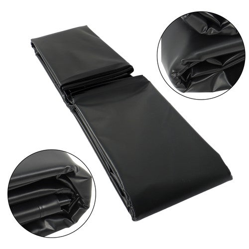 Solid Spare 25 FT x 30 FT HDPE Pond Liners 20 Mil UV Resistant Preformed Pond Easy Cutting