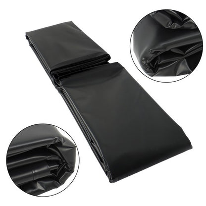 Solid Spare 25 FT x 30 FT HDPE Pond Liners 20 Mil UV Resistant Preformed Pond Easy Cutting