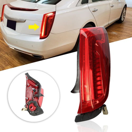 Solid Spare Fit For 2013-2017 Cadillac XTS Red Right Passenger Side Taillight Brake Lamps