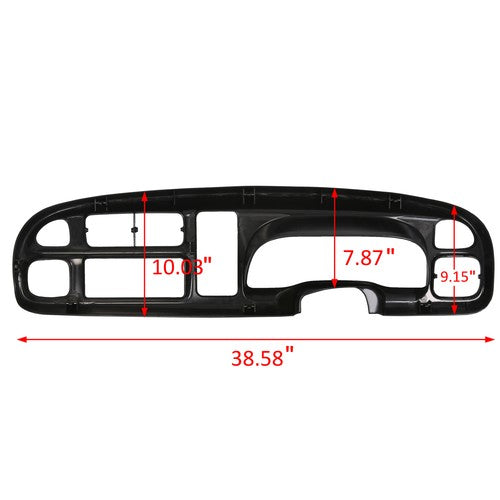 Solid Spare Dash Pad Instrument Panel Replacement For Dodge Ram 98-01 1500 + 98-02 2500 3500