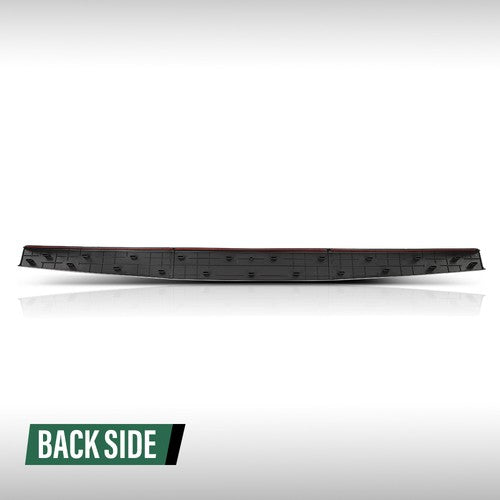 Solid Spare Fit For 14-18 GMC Sierra Chevy Silverado Tailgate Cap Molding Top Protector Trim