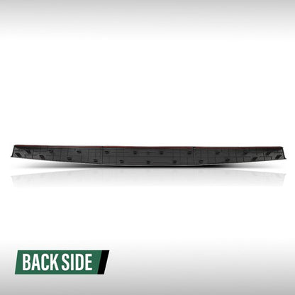 Solid Spare Fit For 14-18 GMC Sierra Chevy Silverado Tailgate Cap Molding Top Protector Trim