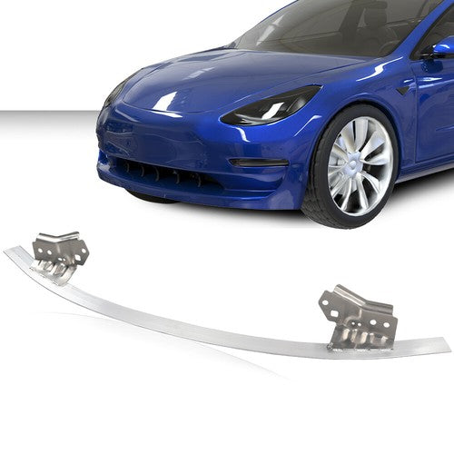 Solid Spare Fit For 2017-2020 Tesla Model 3 Front Bumper Lower Reinforcement Beam Impact Bar