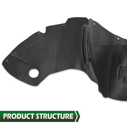 Solid Spare Fit For 2010-2012 Ford Fusion Front Driver Side Fender Liner Splash Shield