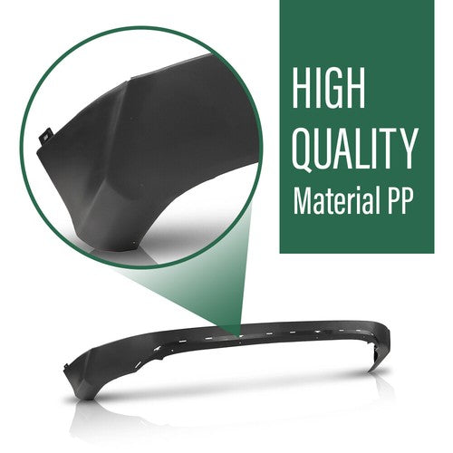 Solid Spare Textured Black Rear Bumper Cover Fit For 2013 2014 2015 Toyota RAV4 Replacement
