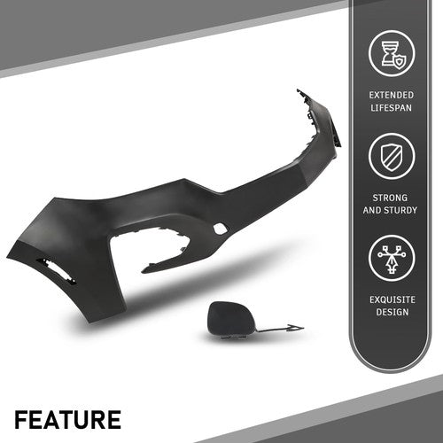 Solid Spare Front Bumper Cover Fit For 2022-2023 Chevy Chevrolet Equinox 84911082