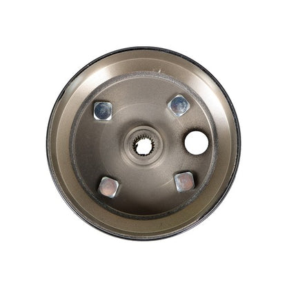 Solid Spare New Rear Brake hub Drums Brake Shoe Spring Kit US For EZGO TXT Golf Carts 1996+