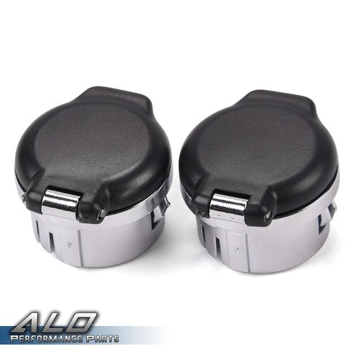 Solid Spare Fit for Silverado Sierra Chevy GMC 12V Power Outlet Plug Dash Cap Cover