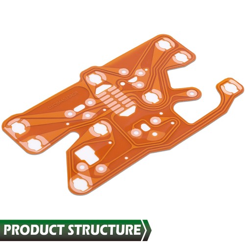Solid Spare Fit For 1977-1982 Chevrolet C3 Corvette Console Printed Circuit Board # 25015147
