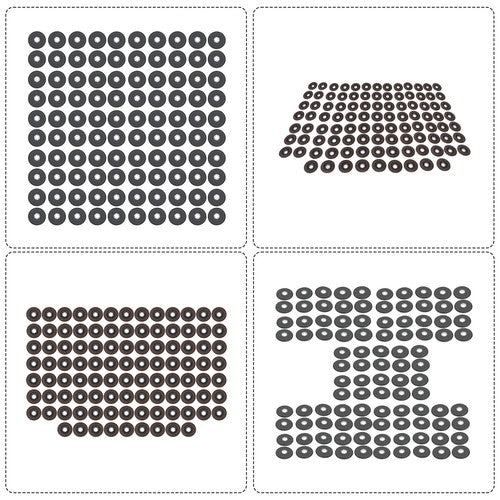Solid Spare 100Pack 4-1/2"×7/8'' 40 Grit T29 Premium Zirconia Flap Disc Sanding Grinding US