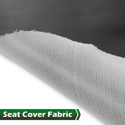 Solid Spare Universal 23.8" x 36" Motorcycle Scooter ATV Waterproof Seat Cover Cushion Black