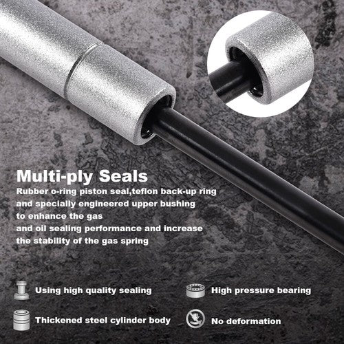 Solid Spare FITS 97-06 JEEP WRANGLER TJ REAR GLASS LIFT SUPPORTS SHOCKS STRUTS ARMS PROPS