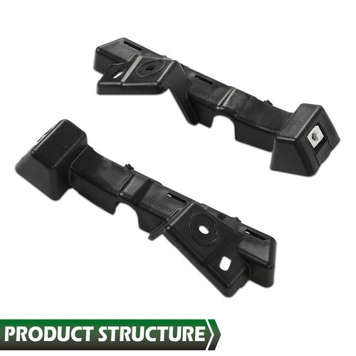 Solid Spare Fit For Chevrolet Malibu 2016-2018 Front Bumper Brackets Retainer Support 6Pcs