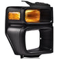 Solid Spare Headlight Trim Bezel w/ Parking Light Fit For 08-14 Ford E150 E250 E350 Right