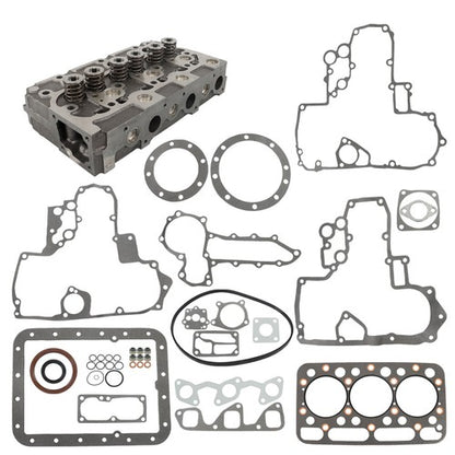 Solid Spare 1552103040 Complete Cylinder Head D1402 for Kubota Bobcat 643 Skid Steer Loader