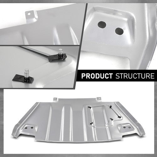 Solid Spare Front Skid Plate Fit For 2017-2020 Ford F-150 Raptor Engine Guard Splash Shield