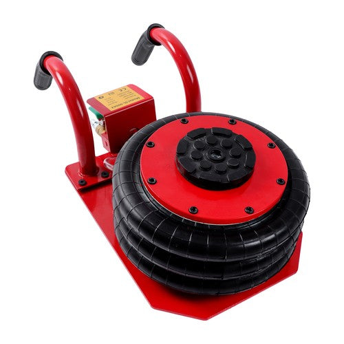 Solid Spare Red Triple Bag Air Jack 3 Ton/6600 lb Pneumatic Jack for Car SUV Lifting