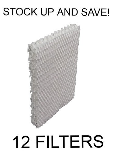 Solid Spare Humidifier Filter for Sunbeam SCM630 (12 Pack)