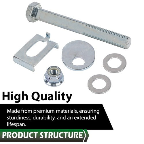 Solid Spare Fit For 04-08 21-23 Ford F150 Front Adjustable Alignment Camber Caster Cam Bolts