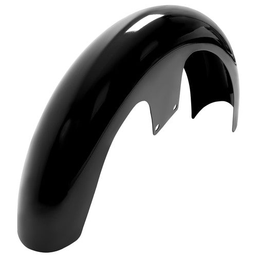 Solid Spare Vivid Black 21" Wrap Front Fender For Harley Touring Street Road Glide 1997-2013