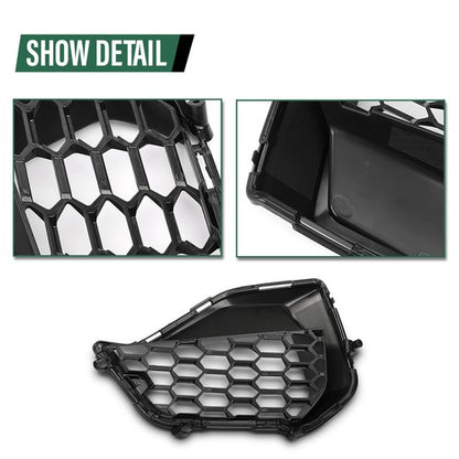 Solid Spare Fit For 2024-2025 Ford Mustang GT Front Bumper Lower Corner Grille Left & Right