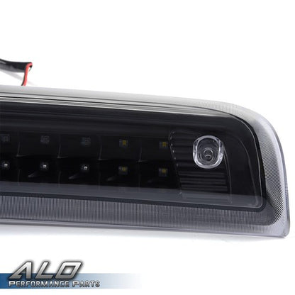 Solid Spare Fit For 14-18 Silverado Sierra LED Rear Third Brake Light Cargo Lamp Black