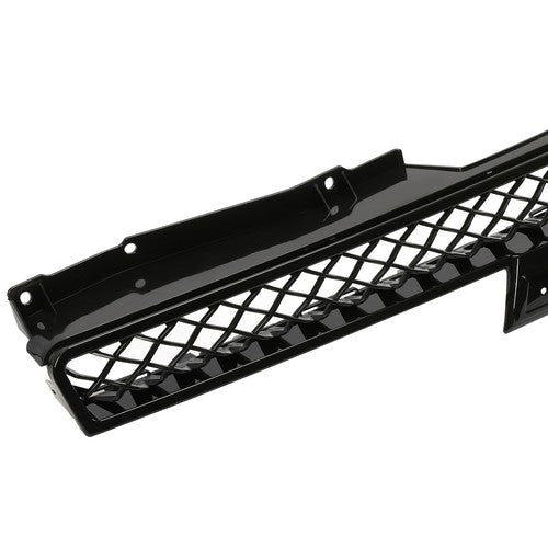 Solid Spare For 07-14 Chevy Tahoe/Suburban/Avalanche Mesh Front Bumper Grille Grill Black