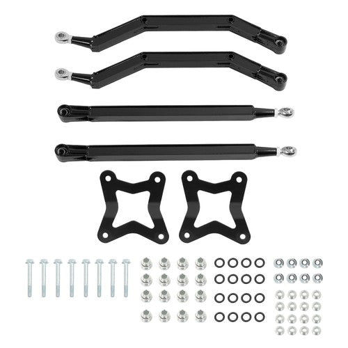 Solid Spare For Polaris RZR XP 1000 XP 4 1000 2014+ Black Steel Rear Radius Arms Set
