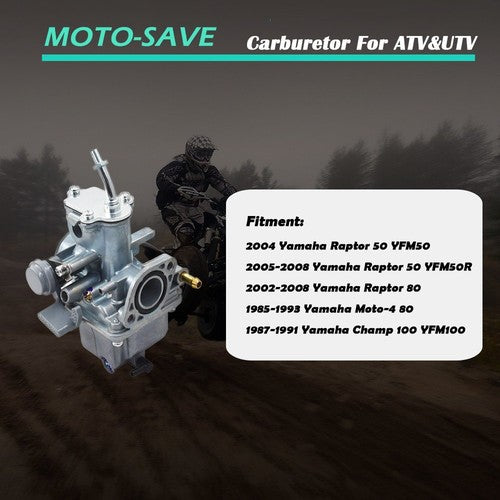 Solid Spare For Yamaha Moto 4 YFM80 Raptor 50 YFM50 Champ 100 YFM100 Carburetor
