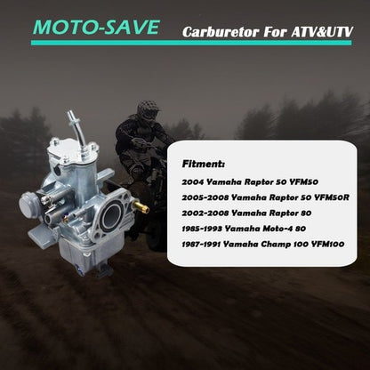 Solid Spare For Yamaha Moto 4 YFM80 Raptor 50 YFM50 Champ 100 YFM100 Carburetor
