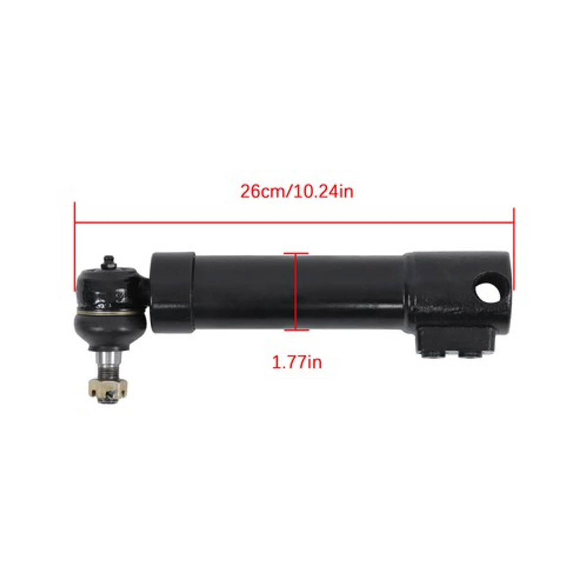 Solid Spare Power Steering Cylinder For Massey Ferguson Tractors 231 240 250 3401285M93