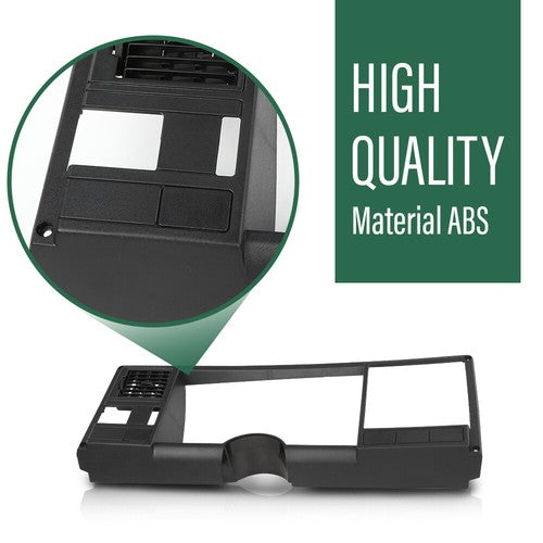 Solid Spare Gauge Cluster Dash Bezel Trim Black Fit For 1988-1994 Chevrolet GMC C/K Truck