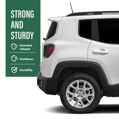 Solid Spare Fit For 2015-2023 Jeep Renegade Rear Left+Right Wheel Molding Fender Flare