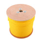 Solid Spare 1/4" x 600' Yellow Twisted Polypropylene Rope Heavy Duty Poly Ropes For Outdoor