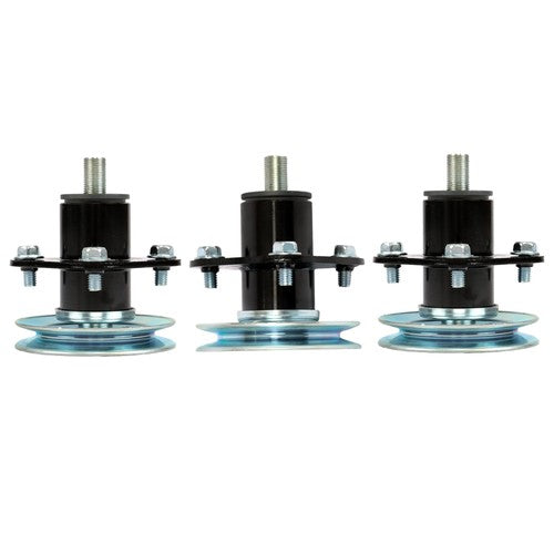 Solid Spare 3 Pack Spindle Assembly For Ariens 915161 42" 50" ZT Mowers 51520900
