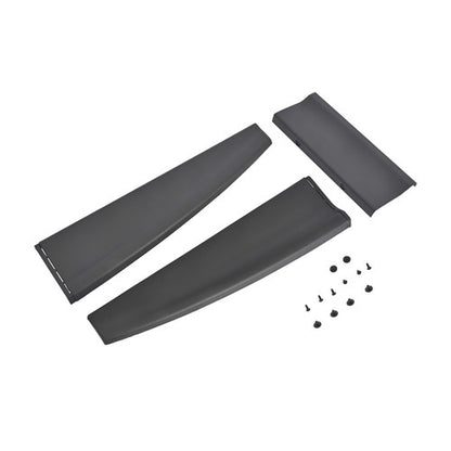 Solid Spare Tailgate Cover Mold Top Cap Protector Spoiler For 09-19 Dodge Ram 1500 2500 3500