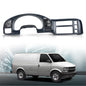 Solid Spare Fit For 95-05 Chevy Astro GMC Safari Cluster Bezel Dash Radio Trim Panel Blue