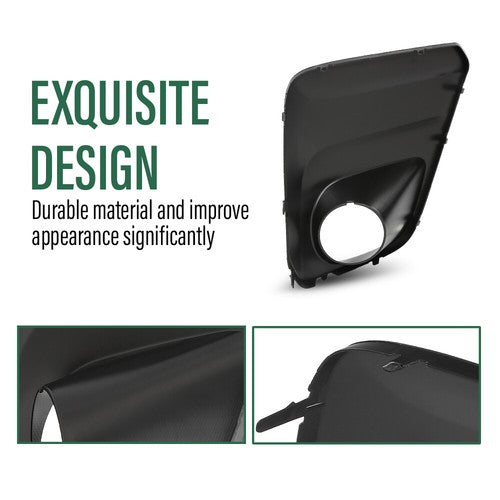 Solid Spare Fog Light Trim Cover Bezel Fit For 2019 2020 2021 Subaru Forester Left Side