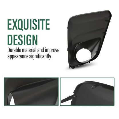 Solid Spare Fog Light Trim Cover Bezel Fit For 2019 2020 2021 Subaru Forester Left Side