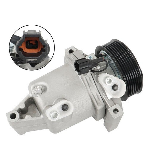 Solid Spare A/C Compressor & Clutch 926001HC2B 926001KC5A For Nissan Tiida 2016 17-18 1.6L