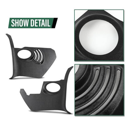 Solid Spare Speaker Kick Panels Without Speakers Fit For 1964 Chevrolet Impala With AC