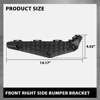 Solid Spare Fit For 2011-2013 Toyota Highlander Front Bumper Retainer Bracket Right Side