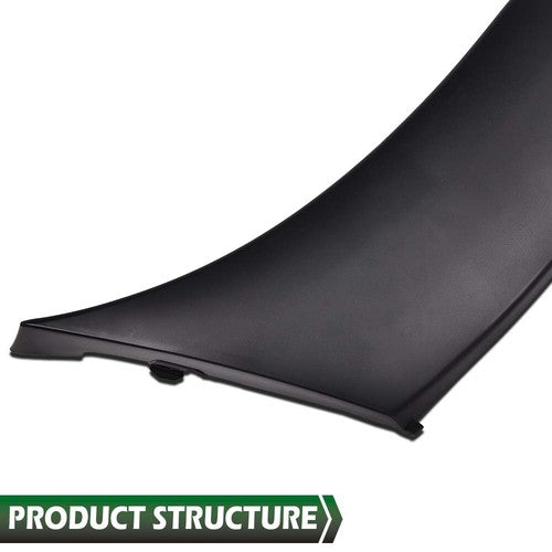 Solid Spare Front Bumper End Caps Set of 2 Fit For 2005-2011 Toyota Tacoma Black